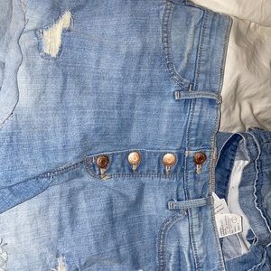 ABERCOMBIE FIT JEAN SHORTS